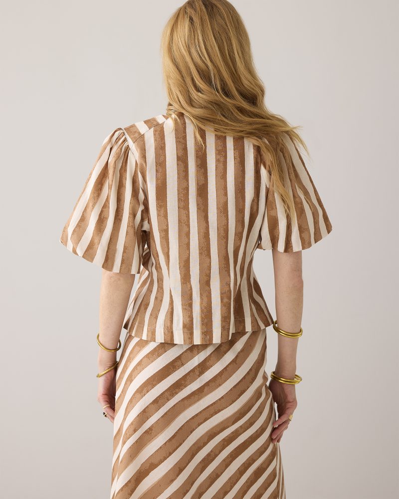 summumwoman Top stripe printed - Afbeelding 3