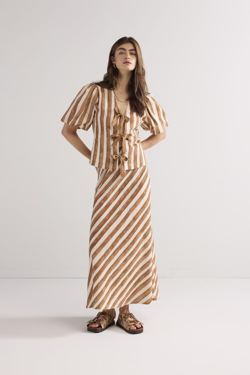 summumwoman Skirt stripe printed