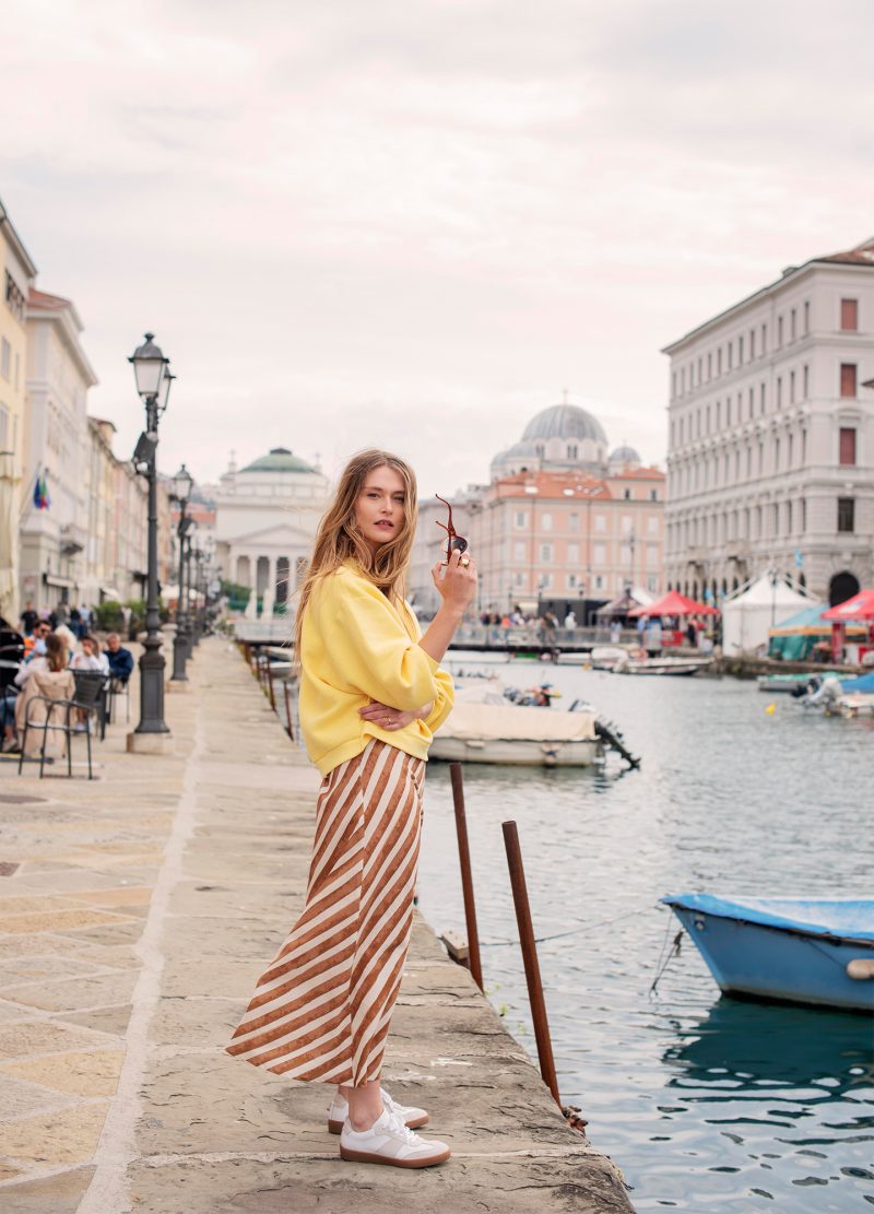 summumwoman Skirt stripe printed - Afbeelding 6