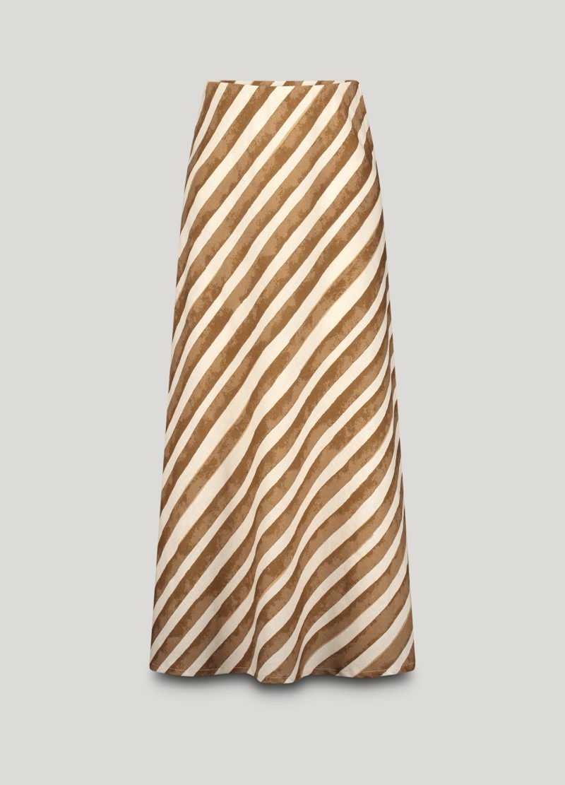 summumwoman Skirt stripe printed - Afbeelding 7